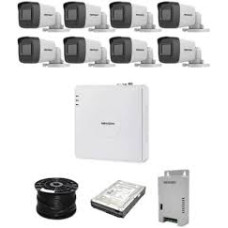  HIK HD-TVI 8 Ch Hi-Res DVR Installer Kit